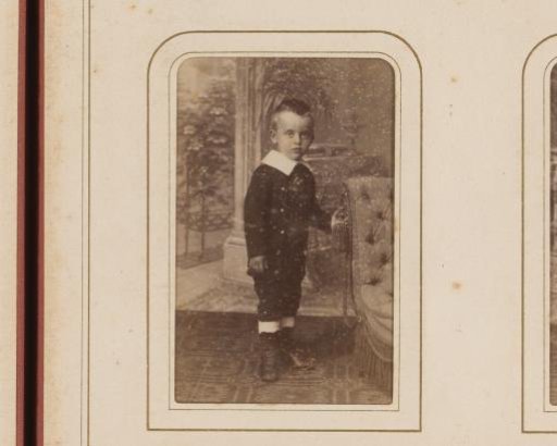 Portrait of a Toddler, Labeled as Carl Hecht