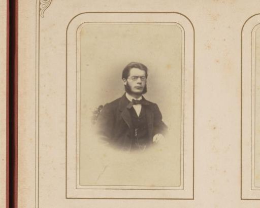 Portrait of a Man with Sideburns and Spectacles
