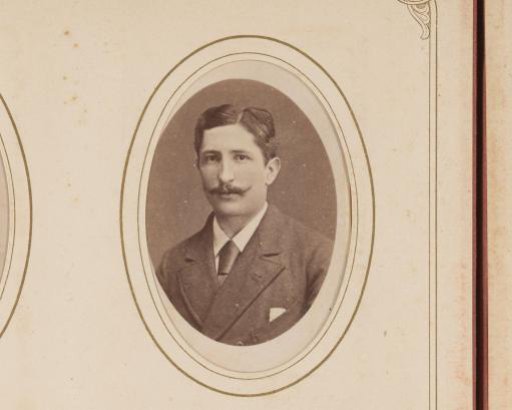 Portrait of a Man with Moustache