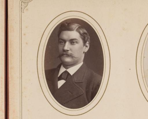Portrait of a Man with Moustache