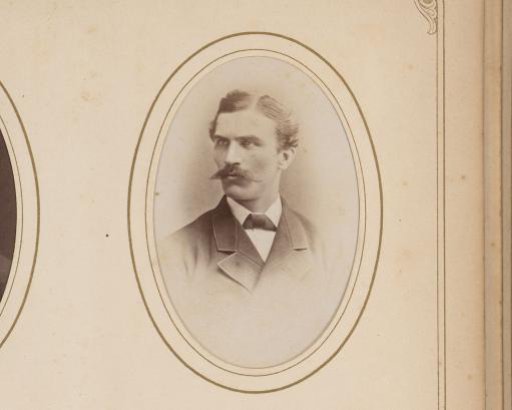 Portrait of a Man with Moustache