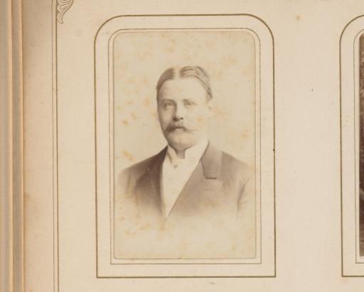 Portrait of a Man with Moustache