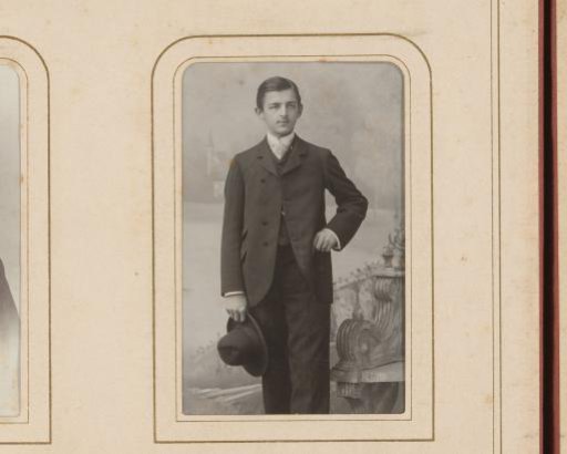 Portrait of a Young Man with a Hat in His Hand