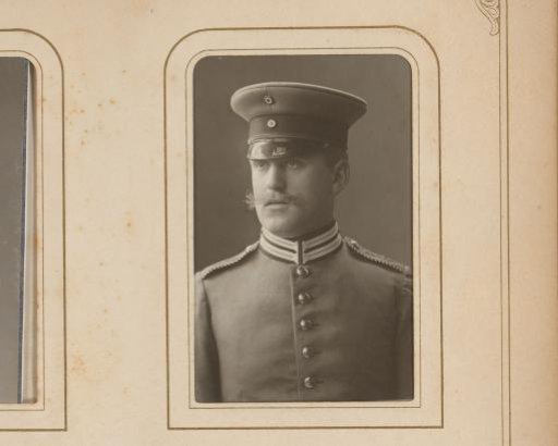Portrait of a Young Man in Uniform