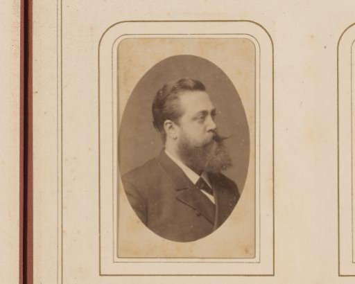 Portrait of a man with a moustache and beard