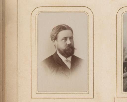 Portrait of a man with a moustache and beard