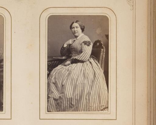 Portrait of a seated woman