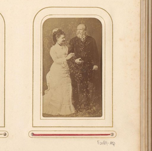 Portrait of William III and Emma, King and Queen of the Netherlands