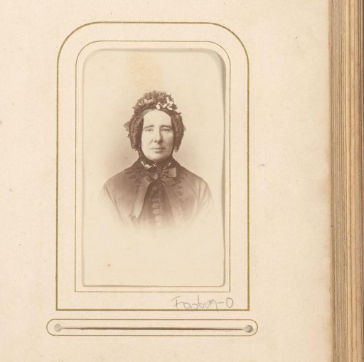 Portrait of a woman with cap