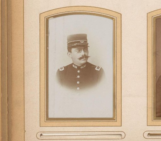Portrait of a man in uniform