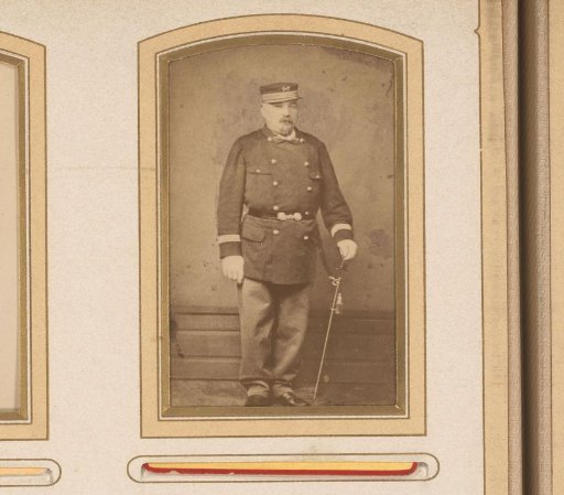Portrait of a Man in Military Uniform