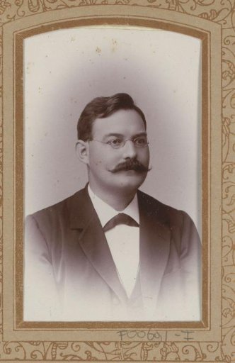 Portrait of a man, identified as Gerard