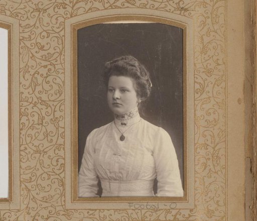 Portrait of a young woman