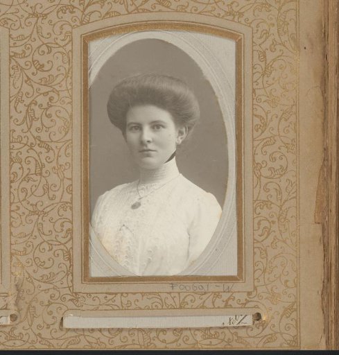 Portrait of a young woman