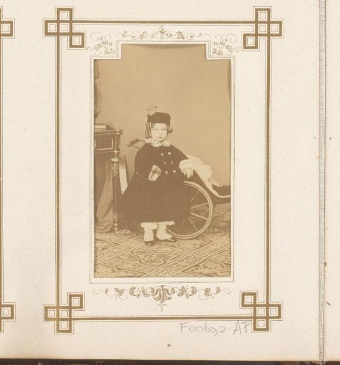 Portrait of a boy, inscribed as Ferdinand I of Bulgaria