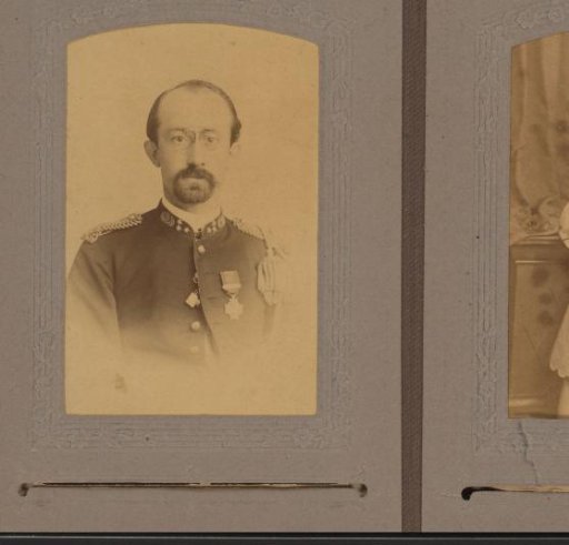Portrait of a man in military uniform