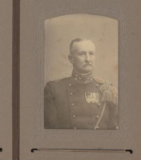 Portrait of a Man in Military Uniform