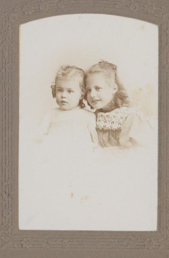 Portrait of Two Young Girls