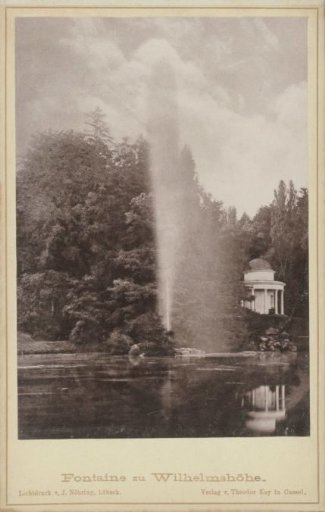 Fountain in Bergpark Wilhelmshöhe