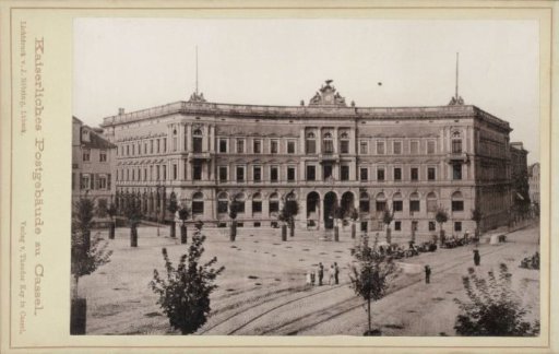 Exterior of the Imperial Post Office in Kassel
