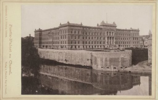 Exterior of the Palace of Justice in Kassel