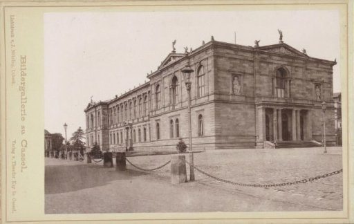 Exterior of the Picture Gallery in Kassel
