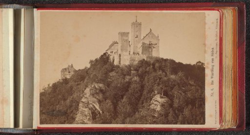 Wartburg in Eisenach, seen from the south
