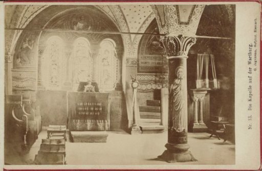 Chapel in the Wartburg in Eisenach
