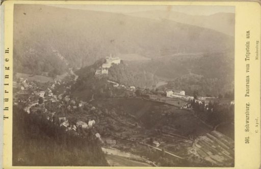 View of Schwarzburg from Tripstein