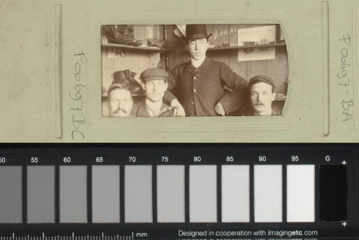 Group portrait of men