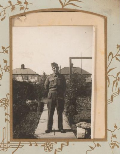 Portrait of a Military Officer in Uniform