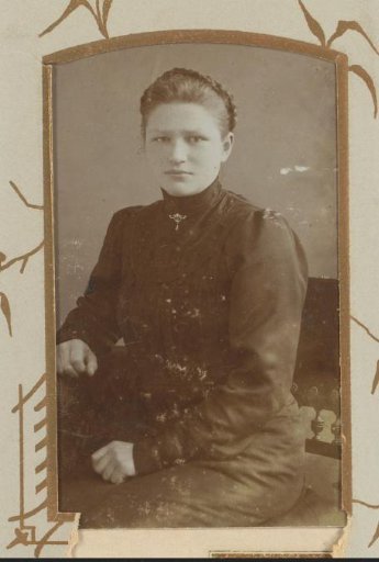 Portrait of a young woman