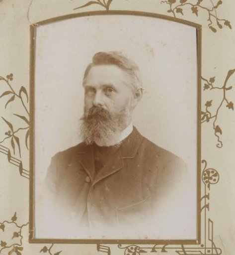 Portrait of a bearded man