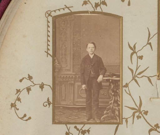 Portrait of a Boy in a Suit