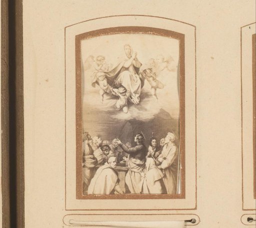 Photographic reproduction of the Assumption of the Virgin by Andrea del Sarto