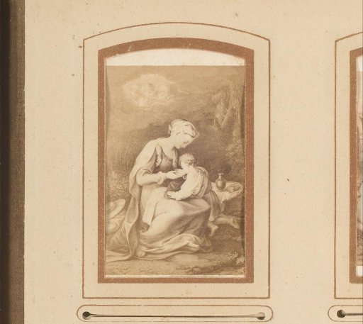 Photographic reproduction of Hagar and Ishmael by Federico Barocci