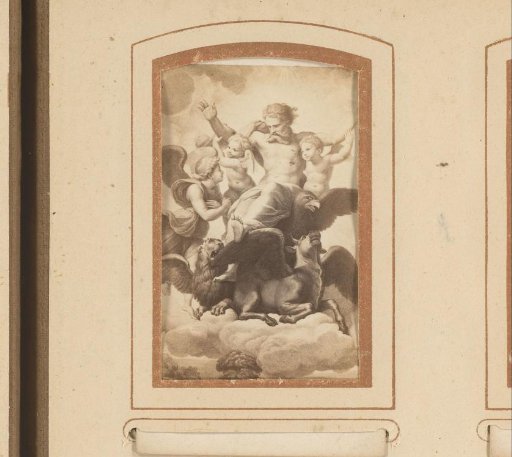 Photographic reproduction of The Vision of Ezekiel by Raphael