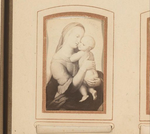 Photographic reproduction of the Madonna Tempi by Raphael