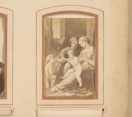 Photographic reproduction of The Holy Family by Raphael