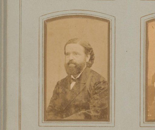 Portrait of a Man with a Mustache and Beard