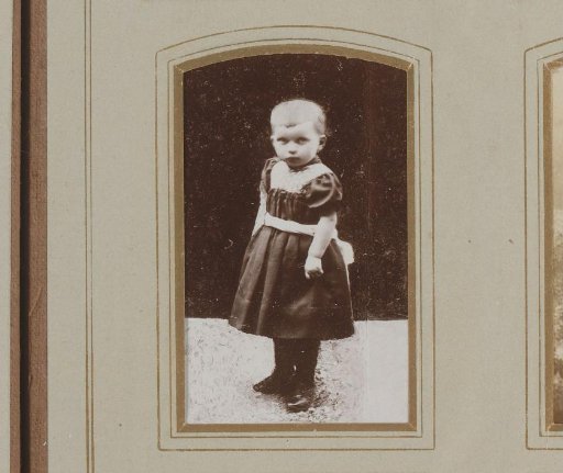 Portrait of a standing girl