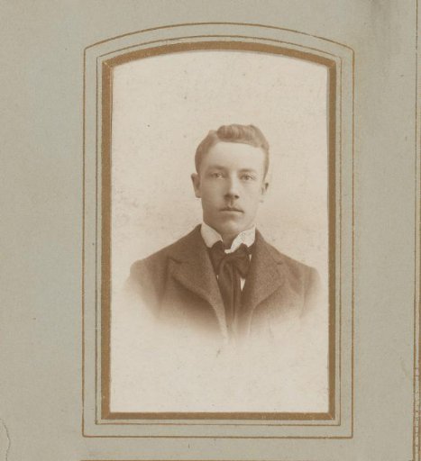 Portrait of a young man
