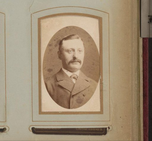 Portrait of a Man with a Moustache