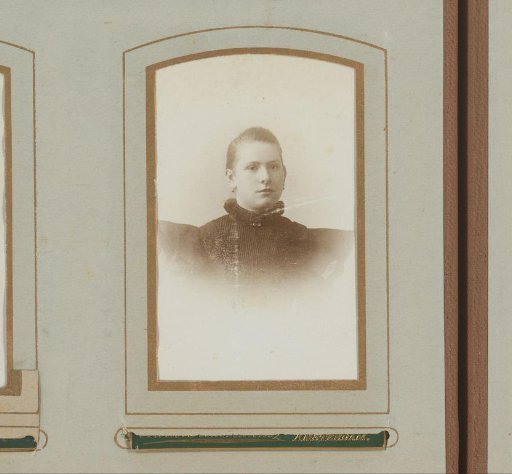 Portrait of a young woman