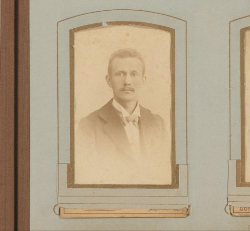 Portrait of a Man with a Moustache