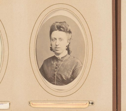 Portrait of a Woman with a Long Chain