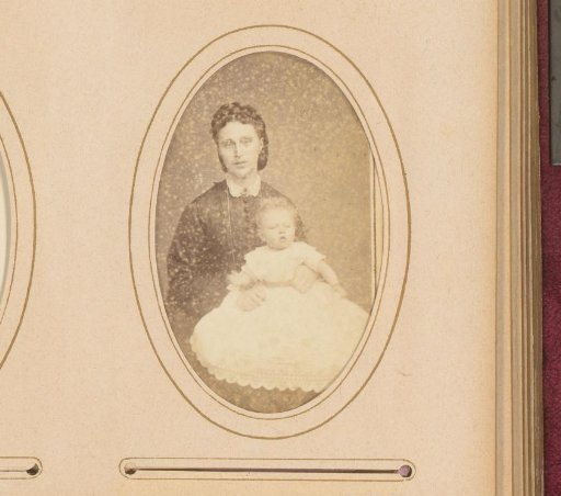 Portrait of a Woman with a Baby on her Lap