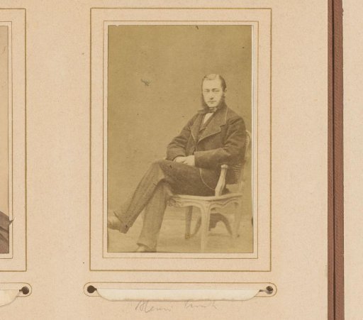 Portrait of a Seated Man with Side-whiskers