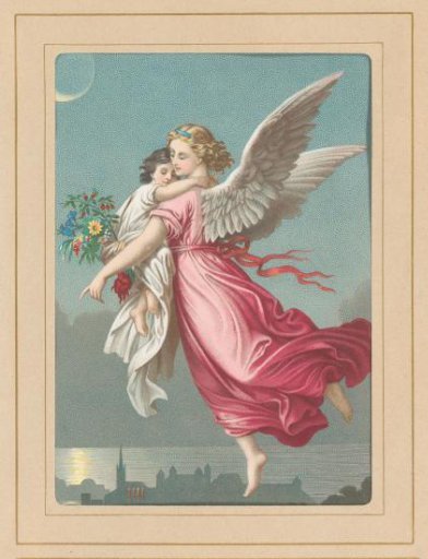 Child Carried by an Angel