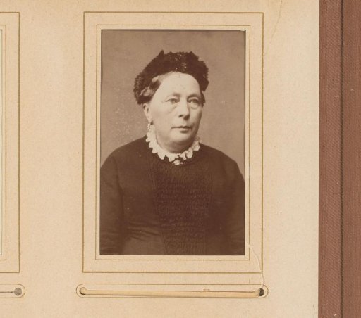 Portrait of a woman with cap